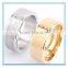 7mm Tone Spanish The Holy Bible Prayer Cross Stainless Steel Rings Golden Jewelry