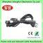 Brazil good quality 1.5m/3m 3pin electric rice cooker power cord