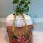 Chinese style flower design women handle bag