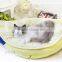 2016new design moon shape dog beds pet