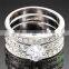 3pcs/Set 18kgp Jewelry Gold Rings Price With Stones                        
                                                                                Supplier's Choice