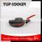 black marble fryingpan sets with white dots