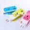 5V 2.1A US Plug Dual USB Wall Charger Universal Socket Wall Charger- Pink