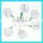 China Supplier Plastic Bathroom Partition Hardware Accessories Toilet Cubicle