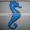 seahorse promotional inflatable animal toys,blue inflatable seahorse