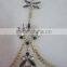 Europe and America Sexy Luxury Beach Bikini With Rhinestone Waist Belly Body Chian