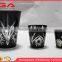 High quality small glass candle holder wholesale 2016