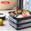 High quality! China Factory direct plastic 3-Compartment meal prep containers