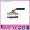 cast iron screw ball valve/stainless steel ball valve
