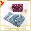 Stock 210D Ripstop Materail Brand Cosmetic Bag with Flower Printing and Hanger