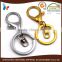 custom high quality decorative flat metal car key chain