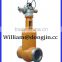 Electric actuated gate valve in iron /power/cement factory