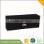 OEM paper black lid and base box for jewelry packing