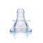 Food grade silicone nipple standard neck and wide neck teat high transparency baby Liquid Silicon nipple baby teat