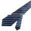 New Arrival Formal Business Edition Polyester Silk Striped Ties For Men