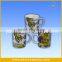 Printed custom ceramic mug with music and sound