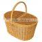 Natural Rattan Woven Fruits Picnic Basket With Cover