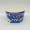 Food Grade Frozen Disposable Paper Yogurt Cup with Dome Lid