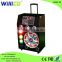 Big power portable speakers with subwoofer disco light Willico