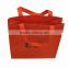 120G White Printed Recycled Non Woven Polypropylene Tote Bag