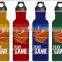 350ml/500ml/750ml/1000ml Popular single wall stainless steel sports bottle for wholesales