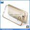 Ultra Thin Clear Crystal TPU Case Electroplating Transparent TPU Cover for Samsung Galaxy S6 Edge