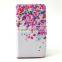 Hot-selling stylish printing flip wallet case for wiko goa