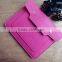 Wool Felt Sleeve Carrying Bag With Stainless steel Closure Woolfelt bag for UltraBook bag For Mackbook