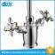 factory OEM&ODM Commercial Pre-rinse long neck brushed treatment 304 stainless steel health water faucet