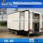 Different style hot dog carts food cart for sale,food caravans made in china