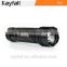 trade assurance aluminum strong bright tactical USB charging led flashlight made in China