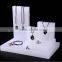 white acrylic jewellery display block stand