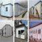 Low cost prefabricated house with modern design customized steel frame prefab house