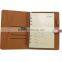 Plaro leather cover business powerbank for notebook and u disk