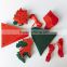 Customizable Laser Cut Felt Christmas Ornament Garlands Ribbon Reindeer