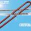 Carbon fiber infrared quartz heating element