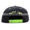 promotional 3d embroidery letter snapback cap