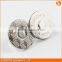 Wholesale 14mm ultra-thin nickel round magnetic clasp/button
