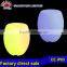 rechargeable battery colorful living room chairs luminous led chair