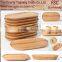 decorative serving tray wood,small oval wood tray,personalized food wood tray