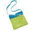 promotional Beach treasures storage bag for babys, small mesh beach bag, net storage bags