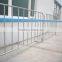 flat feet galvanized Steel Traffic Crowd Control Barrier for Road