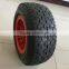 high quality competitive price plastic rim pneumatic 16x6.50-8 wheel barrow wheel