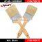 Factory price wall painting tools soft bristles wooden handle painting brushes