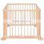 European standard 4 Side Baby Child Wooden Foldable Kids Playpen Baby Playpen