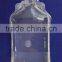 Three ports non-pvc IV infusion bag with twist butterfly port for medical use