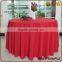 cheap elegant polyester fabric washable round fitted size vinyl tablecloth