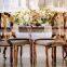 hot sale golden heart shape wedding table banquet table