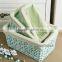 New Style Easy Baskets Small Wicker Box Cosmetic Boxes Wit Fabric Lining