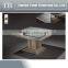 modern glass top white marble travertine coffee table for home used